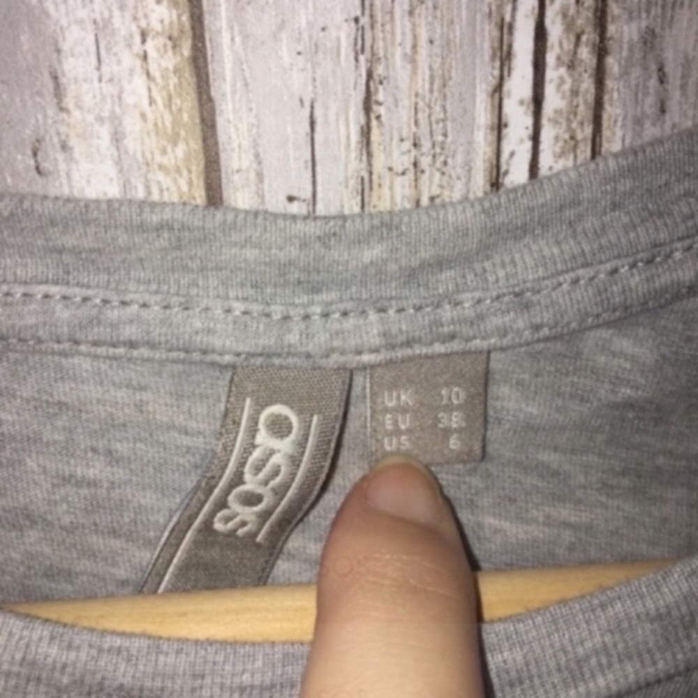 ASOS Basic Grey Tee - Picture 4 of 4